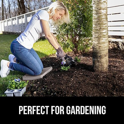 GORILLA GRIP® Extra Thick Foam Kneeling Pad for Gardening, 17.5x11 Gray - color: Gray
