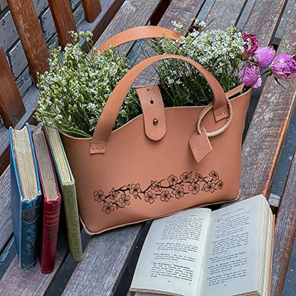 OLYCRAFT 2pcs 8.6x11 Inch Sakura Silk Screen Printing Stencils Self-Adhesive Silk Screen Stencils Cherry Blossom Border Screen Stencils Reusable Mesh Transfers for Painting on Wood T-Shirts Bags - color: Sakura