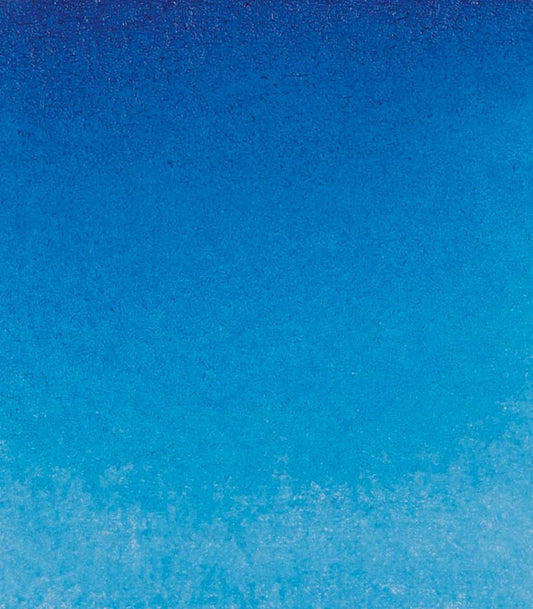 Schmincke - HORADAM® AQUARELL - Finest Artists' Watercolor Paints, 481 Cerulean Blue, 14 481 044, 1/2 pan - color: 481 cerulean blue hue
