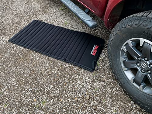 Traxion 1-500 VersaMat Roll-Up High Density Foam Utility Mat, Black - size: 46 3/4" x 25"