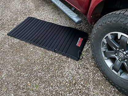 Traxion 1-500 VersaMat Roll-Up High Density Foam Utility Mat, Black - size: 46 3/4" x 25"