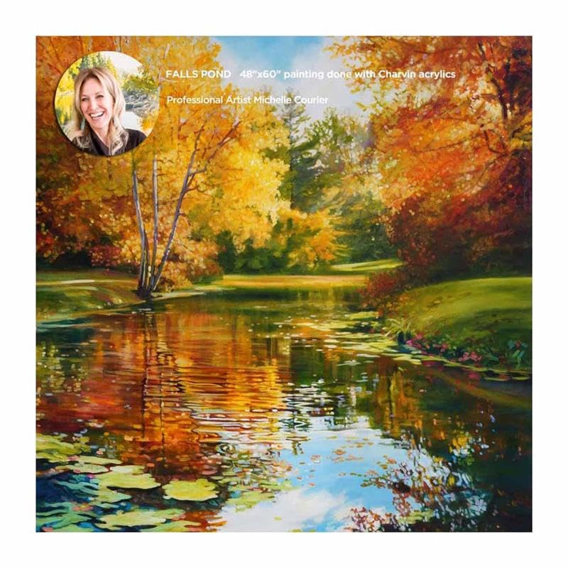 Charvin Extra Fine Professional Acrylic Paint - Primary Cyan, 150ml Tube, Triple-Milled, Lightfast Pigments, Open Stock Artist Acrylic Paints in Nature-Inspired Hues - color: Primary Cyan, size: 5.07 Fl Oz (Pack of 1)