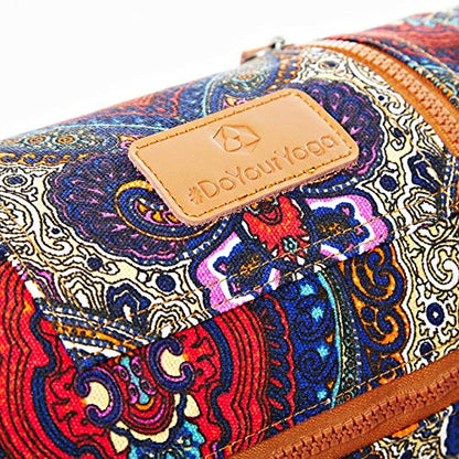 #DoYourYoga Full-Zip Exercise Yoga Mat Carry Bag with Multi-Functional Storage Pockets »Sunita« - color: BlueStyle
