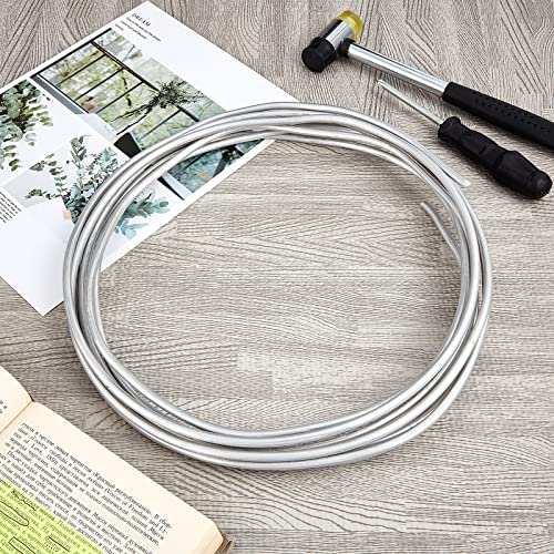 Pelopy Aluminum Armature Wire Bendable Sculpting, Silver, 1/4 Inch,40 Ft | Thick Metal Wire for Dolls and Floral Designs, Jewelry Making and Weaving Crafts, Holds Shape Well for Art Projects - size: 1/4 Inch,40 ft