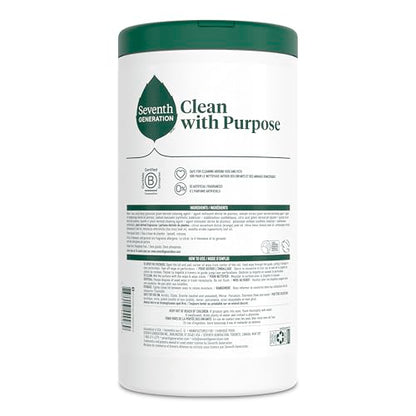 Seventh Generation Multi Surface Wipes, Pack of 3, for all purpose cleaning, lemon zest scent with 100% essential oils and botanical ingredients, 70 ct each - size: 70 Count (Pack of 3)