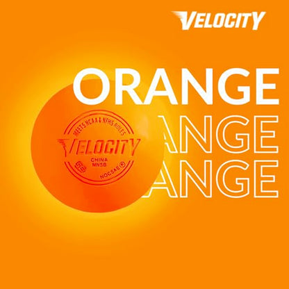 Velocity 라크로스 볼 - 60팩 및 120팩 - 연습용, 공식 NFHS 및 대학 승인 사이즈 - color: 주황색., size: 120 Balls, style: 연습용 공