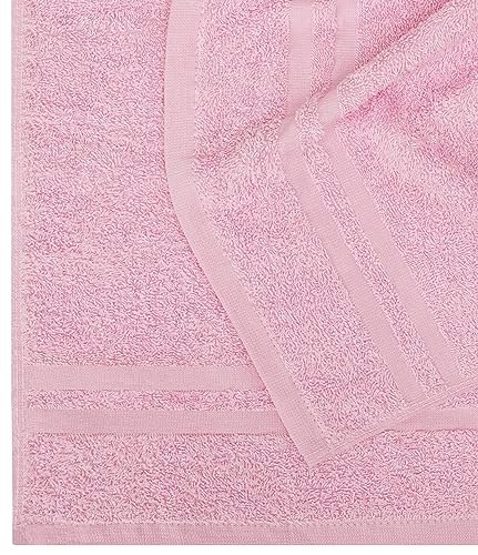 Utopia Towels Bleach Proof Salon Towels, Pack of 12, 16x27 in, Pink - color: Pink, size: 12 Pack