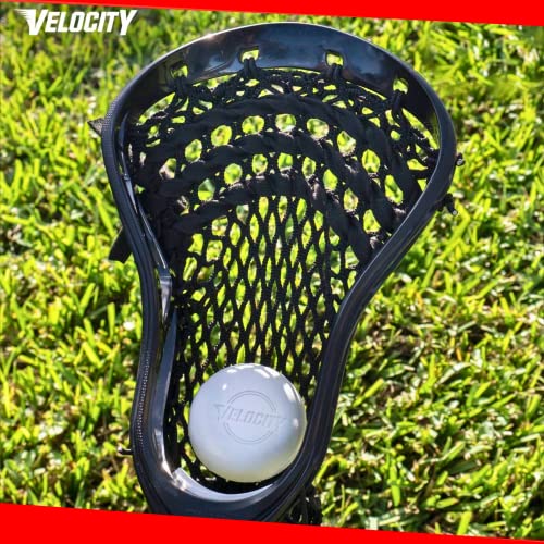 Velocity 라크로스 볼 - 60팩 및 120팩 - 연습용, 공식 NFHS 및 대학 승인 사이즈 - color: 레드, size: 120 Balls, style: 연습용 공