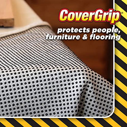 8 oz Canvas Safety Drop Cloth, 3.5' x 12' - size: 3.5X12, style: 8 oz
