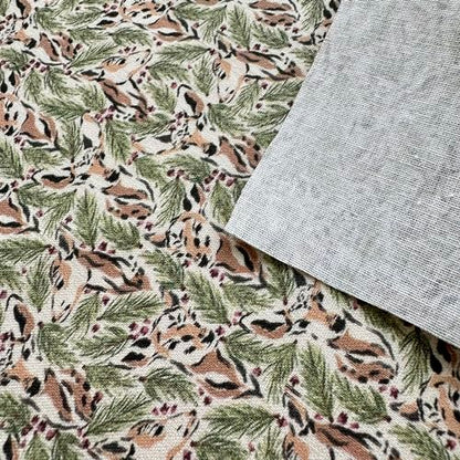 60-Piece Neutral Nature Patchwork Cotton Fabric Squares – 8×8 inch (20×20 cm), 100% Cotton 140 GSM, Pre-Cut Quilting Fabric Bundle, Made in Türkiye - color: Wild Jungle Mix, size: 60pcs 8x8 inch
