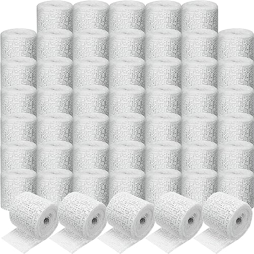 Treela Plaster Cloth Rolls Gauze Bandages Rolls Strips for Belly Casts, Scenery Molds, Mask Making, Art Projects, Body Casts, Craft Supplies(2 Inch x 177 Yard) - size: 2 Inch x 177 Yard