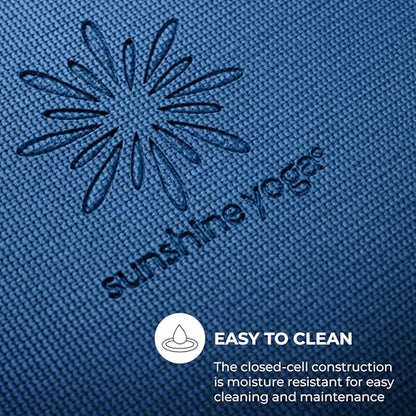 Voyage 5mm Studio Yoga Mats, 6 Pack, 72x24in - color: Assorted