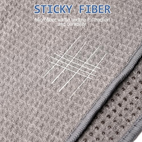 Eunzel 2 Pack Hot Yoga Towel, Non-Slip Yoga Mat Towel with Grip Dots Stickyfiber Sweat Absorbent Towel for Hot Yoga, Pilates and Workout 72" x 24", Grey - color: Grey