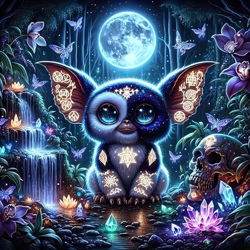 DIY Diamond Art Kits for Adults, Forest Animals 5D Diamond Painting Kits | Gem Painting, Dimond Art Paintings Kit, Full Drill Diamond Dot for Home Wall Decor 14 X 14 Inch - color: CM065