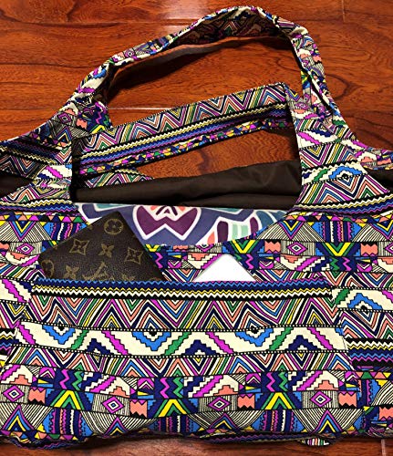 Aozora Yoga Mat Bag Large Yoga Mat Tote Sling Carrier with Pockets Fits Mats with Multi-Functional Storage Pockets Light and Durable - color: Zuma