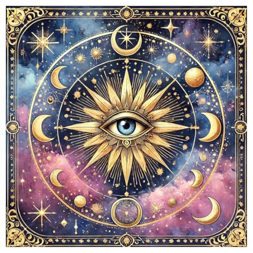 Eye Diamond Art Kits for Adults, Diamond Painting Kits for Adults 14x14 in | Diamond Painting Kits for Adults Beginners, Gem Art, 5D Full Drill, DIY Arts and Crafts for Gift Home or Decor - color: Style 54