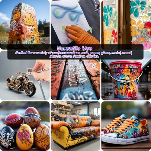 HOMY ARTY Airbrush Paint - 54 Colors with 6 Thinner | Ready to Spray Airbrush Paint Set, Water-Based Acrylic Air brush Paints for Metal, Plastic Models, Canvas, Wood - 60 Bottles - color: 54 Colors with 6 Thinner