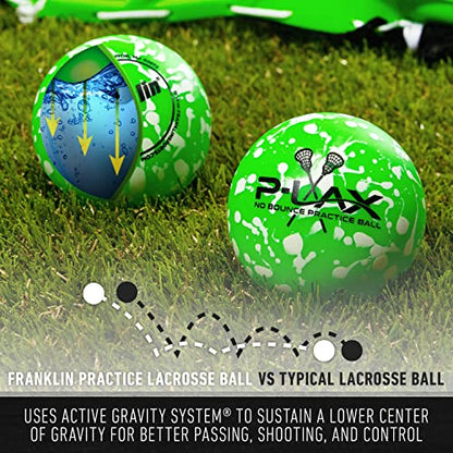 Franklin Sports Lacrosse Balls - Practice Lax Balls - 2 Pack - Massage Balls - All Ages Lacrosse