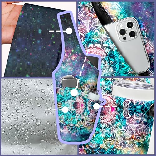 Yoga Bag for Women, Large Yoga Mat Bag Tote Carrier with Wet Dry Pocket | Water Bottle Holder & Adjustable Strap, Fits 1/2" Thick Yoga Mat for Gym, Pilates, Travel, Work - color: YOGA-03