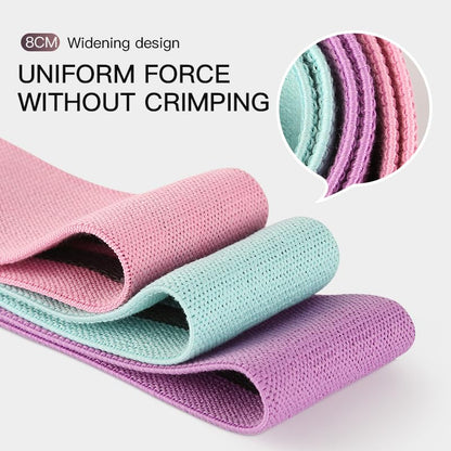 1 Pack Non-Slip Hip Resistance Band, 120LBS Fabric Booty Band, 3 Sizes Exercise Loop Band for Home Gym, Yoga, Fitness