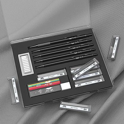 Mr. Pen- Metal Mechanical Pencil Set with Lead and Eraser Refills & Kneaded Erasers 16 Pack