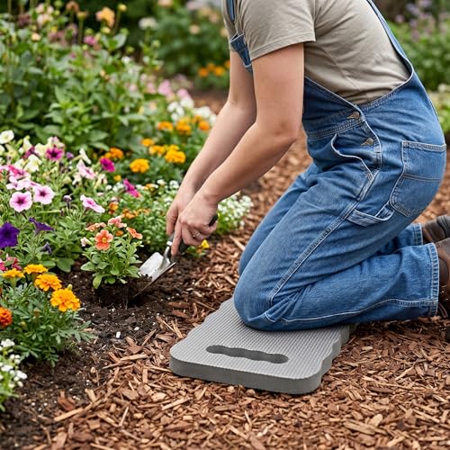10 Pcs Garden Kneeling Pads, 16 x 7.1 in Thick Foam Waterproof Knee Mats | Multi-Functional Cushions For Gardening, Kneeling, Praying, Baby Bathing, Yoga, Exercise And Household Tasks