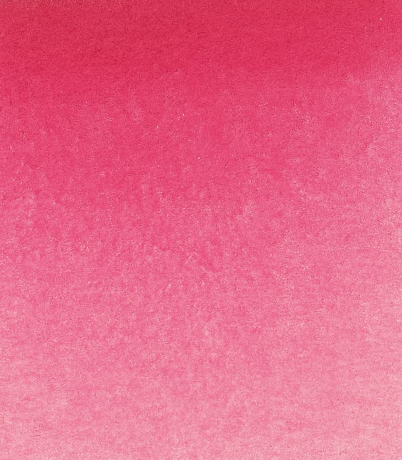 Schmincke - HORADAM® AQUARELL - Finest Artists' Watercolors, 353 Permanent Carmine, 14 353 044, 1/2 pan - color: 353 Permanent Carmine