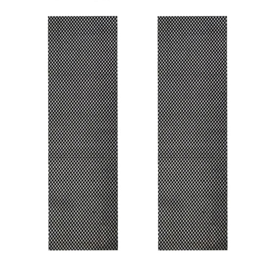 Pilates Reformer Mat, Workout Mat, Black Yoga Mat, Workout Mats for Home Gym, 2-Pack Non-Slip & Hand Grip Floor Fitness Pads - size: 23.62*7.87*0.1
