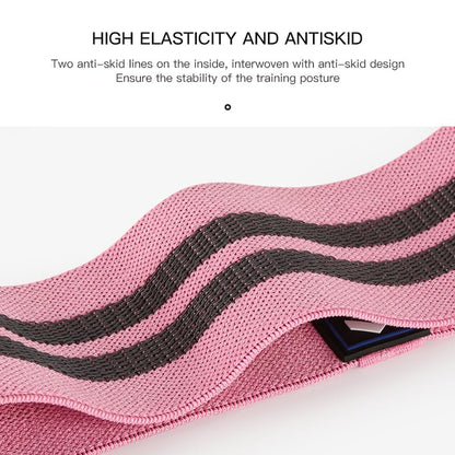 1 Pack Non-Slip Hip Resistance Band, 120LBS Fabric Booty Band, 3 Sizes Exercise Loop Band for Home Gym, Yoga, Fitness