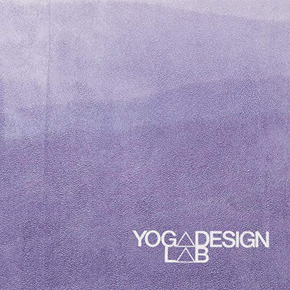 YOGA DESIGN LAB | The Combo Yoga Mat | 2-in-1 Mat+Towel | Eco Luxury | Ideal for Hot Yoga, Power, Bikram, Ashtanga, Sweat | Studio Quality | Includes Carrying Strap! - color: Breathe, size: 3.5mm