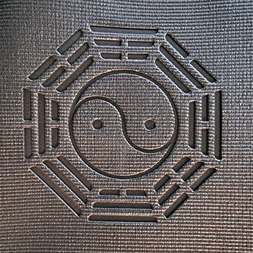 72" 6' Large Circle Round Yoga Mat Meditation Pilates TAI-CHI YIN-YANG