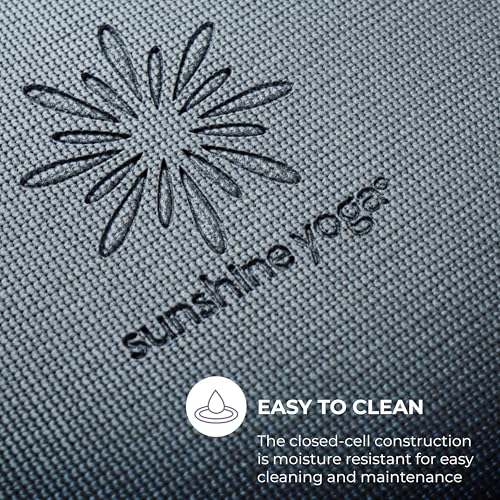 Voyage 5mm Studio Yoga Mats, 6 Pack, 72x24in - color: Calm Studio Multi