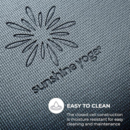 Voyage 5mm Studio Yoga Mats, 10 Pack, 72x24in - color: Calm Studio Assorted