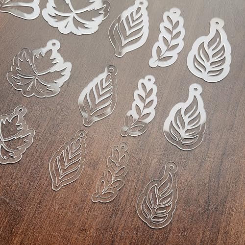 Floral Mandala Stencils, Set of 6 Designs, 3 Sizes, Reusable Acrylic Dot Art Tools for Painting, Clear, Geometric Style (Patterns 6)