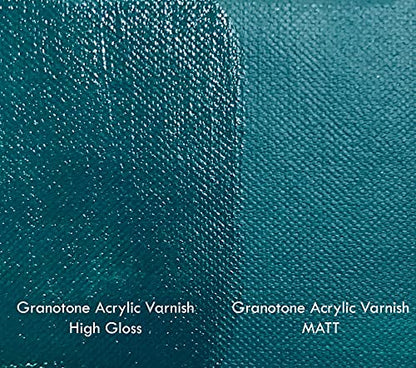 GRANOTONE Gloss & Matte Acrylic Varnish Combo 3.38 fl oz 100 ml - style: Gloss + Matte
