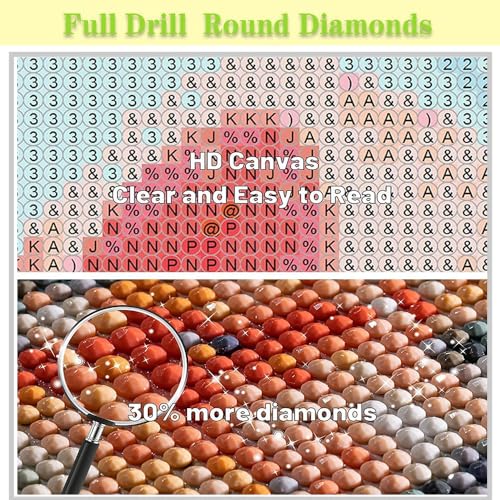 Diamond Art Kits for Adults,Moon Moth Diamond Painting Kits 12X16 Inch | 5D Diamond Art Paintings for Beginners,Round Full Drill Diamond Dot Tools Kit,Extra Diamonds,Stress Relief Craft,DIY Gift - color: Moth-0305
