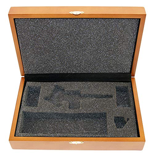 Paasche Airbrush Talon Gravity Feed Airbrush in Deluxe Wood Box Orange - style: New Vesion