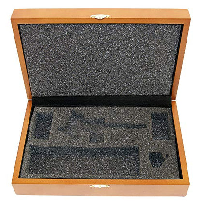 Paasche Airbrush Talon Gravity Feed Airbrush in Deluxe Wood Box Orange - style: New Vesion