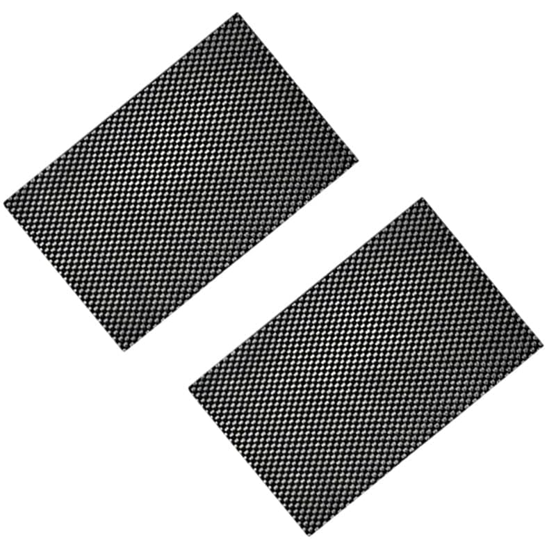 Pilates Reformer Mat, Workout Mat, Black Yoga Mat, Workout Mats for Home Gym, 2-Pack Non-Slip & Hand Grip Floor Fitness Pads - size: 7.87*11.81*0.1