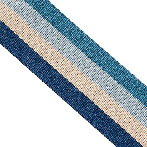 ZOOEASS Yoga Mat Strap, Adjustable Durable Yoga Mat Carrier & Stretching Strap, Multiple Color Choices - color: Blue Stripe, size: 5.9feet