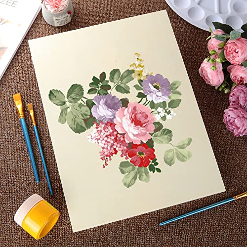 6PCS Wood Panels for Painting, 12 x 16 Inch Craft Wood Canvas Panel Boards Unfinished Wooden Painting Pouring Panel Board for Arts & Crafts, 3/4 Inch Deep - size: 12 x 16 Inch