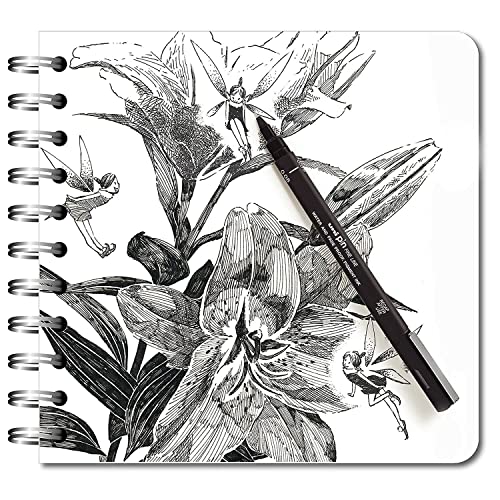 UNI-Ball PIN Drawing Pen FINELINER Ultra FINE LINE Marker 0.05mm Black Ink - [Pack of 3]