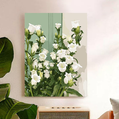 ZRIZQ Flowers Paint by Numbers Kit for Adults Beginner,Lily,16x20 | Full set with wooden brushes,rolled canvas,rich paints.Calming activity.Beginner friendly.Just open and paint. - color: 16"X20"Rolled Canvas(Frameless)-Flowers 11