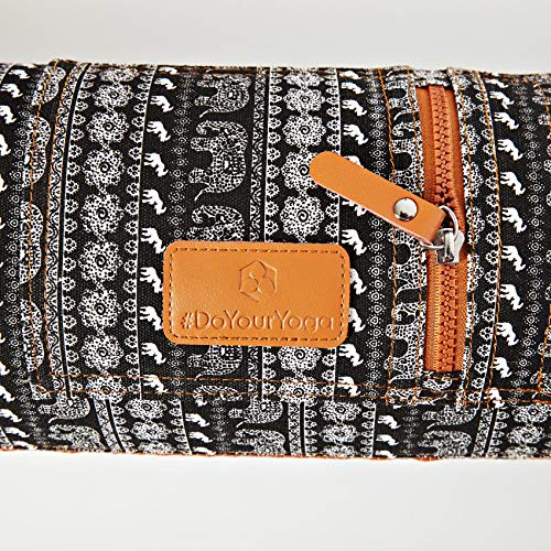 #DoYourYoga Full-Zip Exercise Yoga Mat Carry Bag with Multi-Functional Storage Pockets »Sunita« - color: WhiteElephant