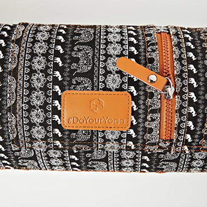 #DoYourYoga Full-Zip Exercise Yoga Mat Carry Bag with Multi-Functional Storage Pockets »Sunita« - color: WhiteElephant