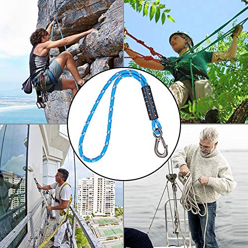 BeneLabel 1Pcs 39" Tree Swing Ropes Hanging Swing Strap for Hammock Blue - color: Blue, size: 39"