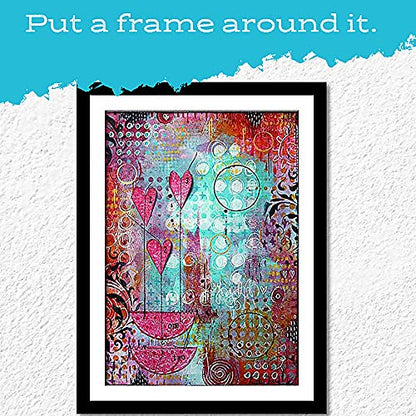 Gel Press Monoprinting Gelli Plate - (Size: 12" X 14") - 10804 | Large Gel Printing Plate for Arts & Crafts - size: 12"x14"