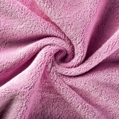 Microfiber Gym Towels for Men Women Workout - 14"x29" - Set of 3 - color: Dark Pink