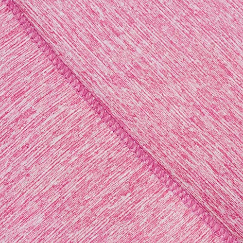 2-Pack Microfiber Towel - XXL Travel Quick Dry and Extra Soft Microfiber Towels, Lightweight and Compact for Gym, Swim Practice, Travel, Backpacking, Camping, RV, Beach, Camping - color: Pink Marle