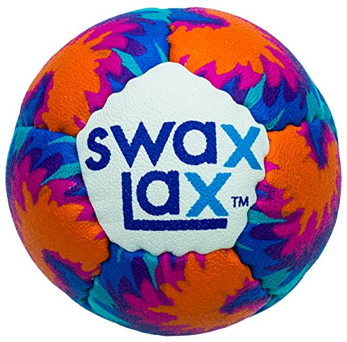 SWAX LAX Lacrosse Training Ball - Indoor Outdoor Practice Less Bounce & Rebounds - color: Maui